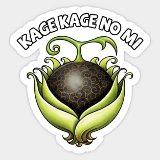 Kage Kage no Mi Devil Fruit Sticker